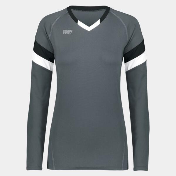 Girls TruHit Tri-Color Long Sleeve Jersey Thumbnail