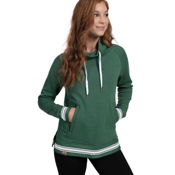 Ladies All-American Funnel Neck Pullover Thumbnail