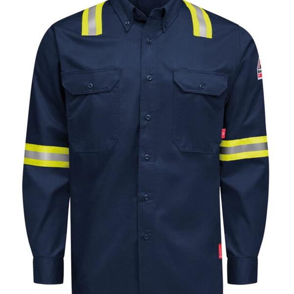 Men's Nomex® Comfort Enhanced-Vis Woven Long Sleeve Shirt Thumbnail