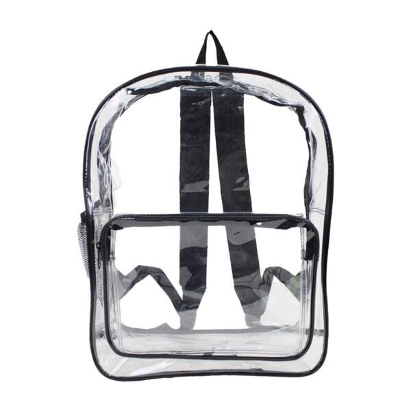 Large 17" Heavy Duty Clear Backpack Thumbnail