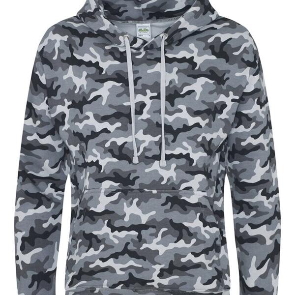 Unisex Camo Hooded Sweatshirt Thumbnail