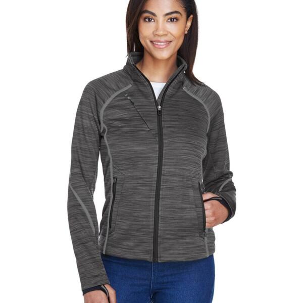 Women's Flux Mélange Bonded Fleece Jacket Thumbnail