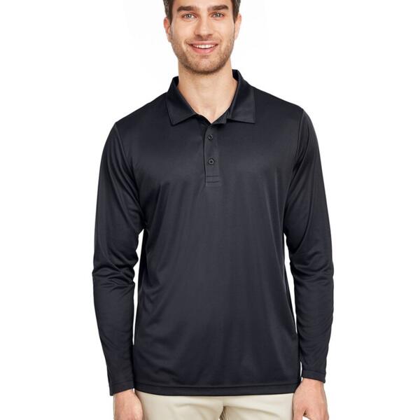 Men's Zone Performance Long Sleeve Polo Thumbnail