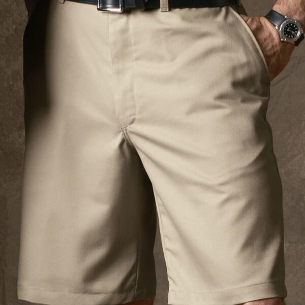 Men's Plain Front Shorts Thumbnail