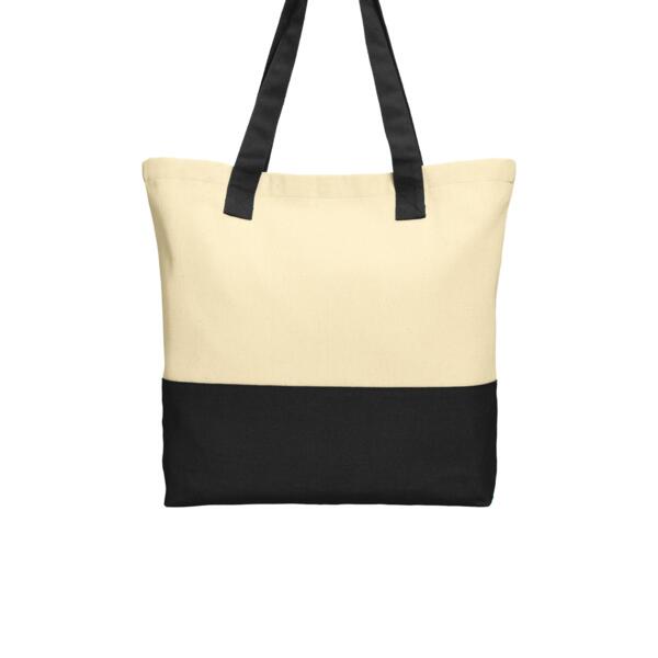 Colorblock Cotton Tote Thumbnail