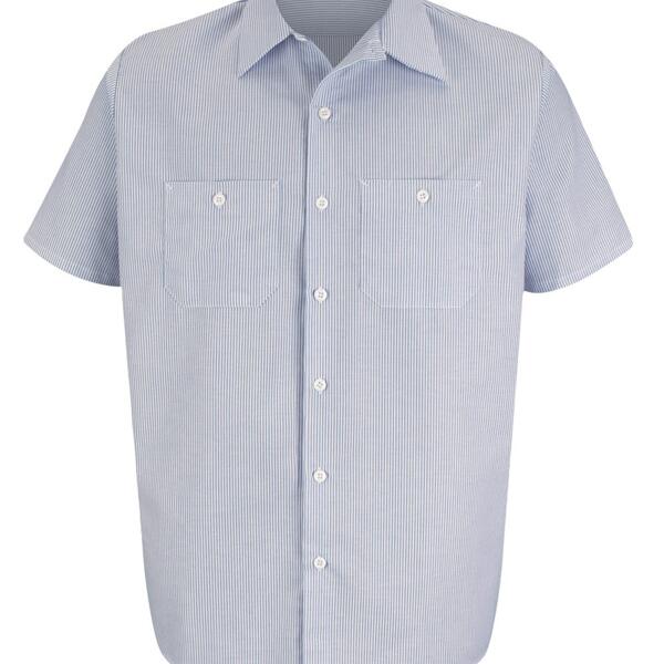 Men's Industrial Stripe Work Shirt Thumbnail