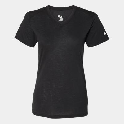 Women’s Triblend Performance V-Neck Short Sleeve T-Shirt Thumbnail