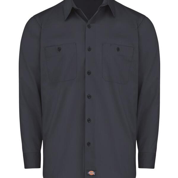Men's Tall Industrial Worktech Ventilated Long Sleeve Work Shirt Thumbnail