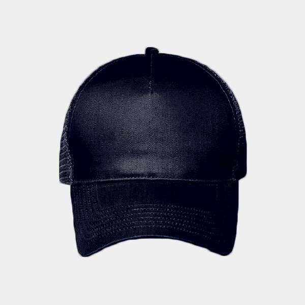 OTTO Cotton Twill Five Panel Low Profile Mesh Back Trucker Hat Thumbnail